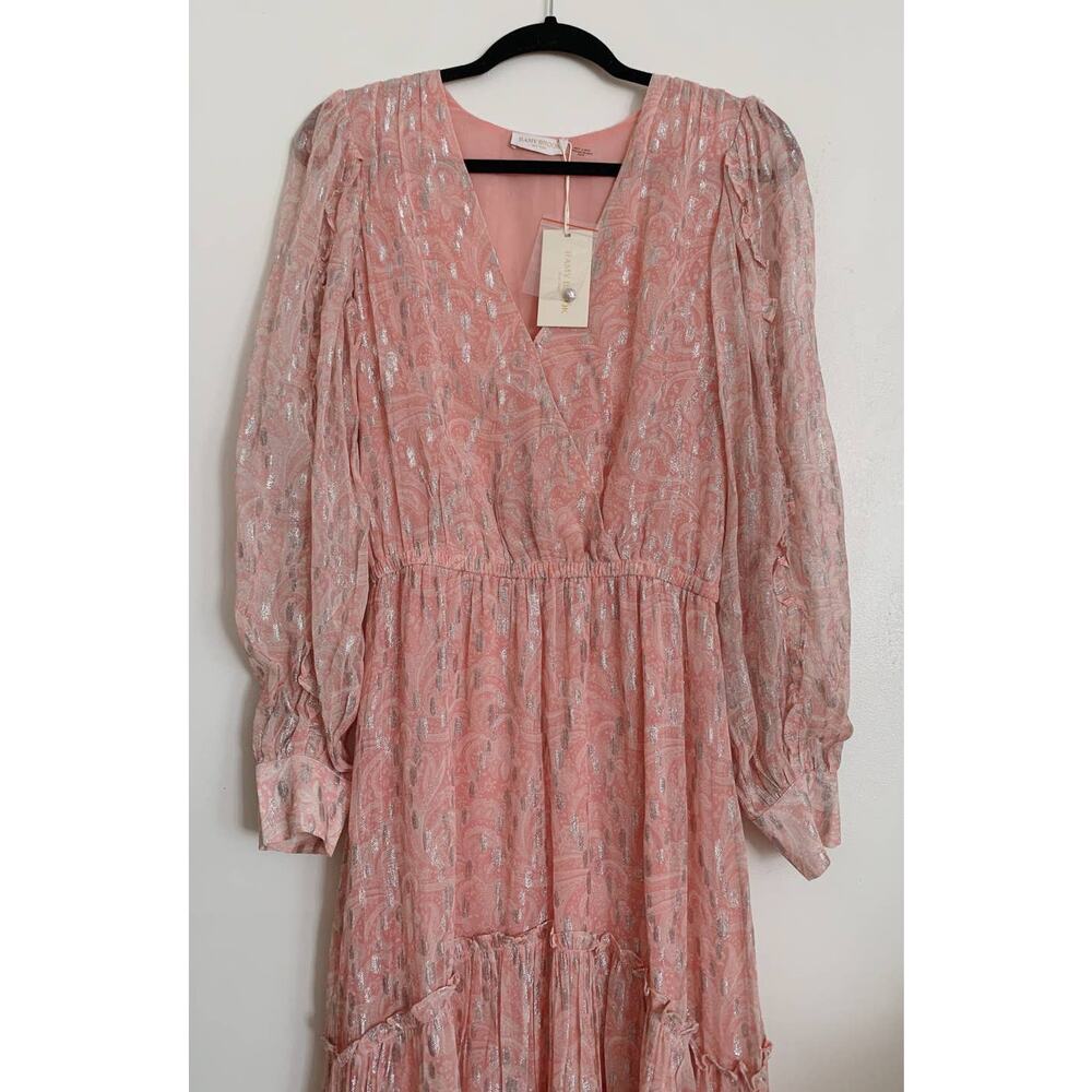 Flirt Combo Pink Ramy Brook Printed Ora Dress XS - Picture 2 of 15